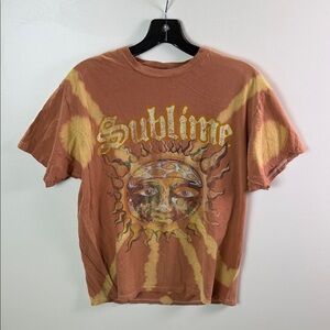 Sublime Men's Orange Short Sleeve Tee